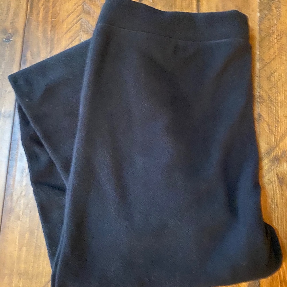 Black Cuddl Duds bottoms (L)
